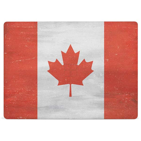 Canada Flag Distressed Surface Laptop 3 13.5in Skin
